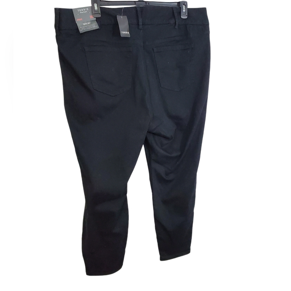 Torrid Womens Jegging Skinny Super Soft High-Rise Jean In Black Size 26S NWT - Picture 7 of 15